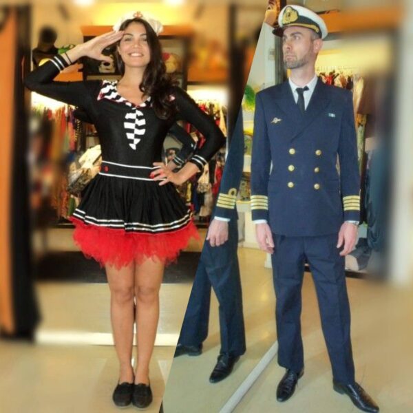 Marinera y Capitán de Marina