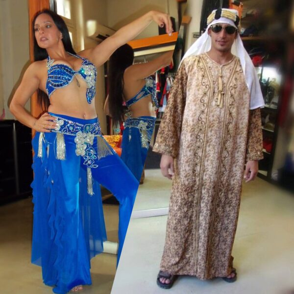 Odalisca y Arabe