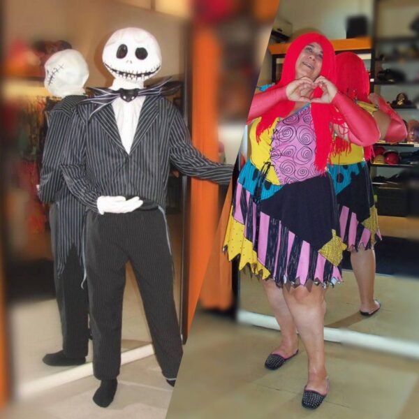 Jack Skellington y Sally