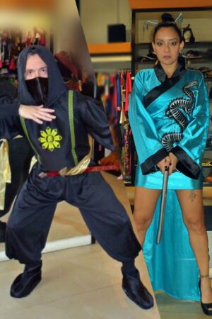 Ninja y Geisha Dragón