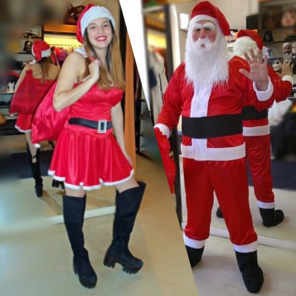 Papá y Mamá Noel