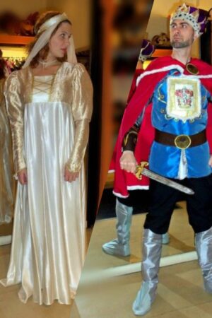 Princesa y Príncipe Medieval