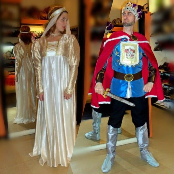 Princesa y Príncipe Medieval