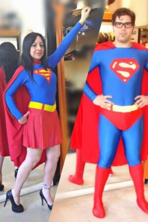 Superchica y Superman