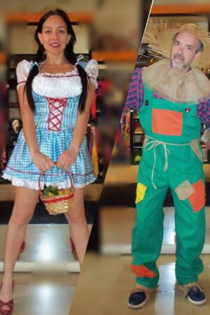 Dorothy y Espantapájaros