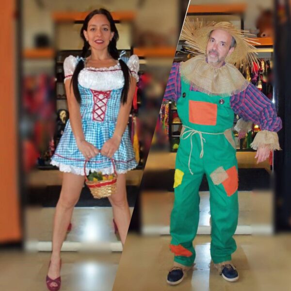 Dorothy y Espantapájaros