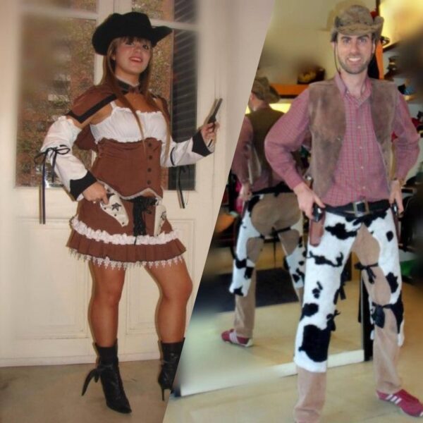 Cowgirl y Cowboy