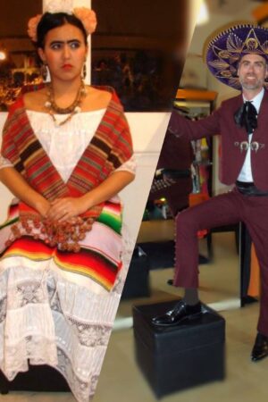 Mariachi y Frida Kahlo