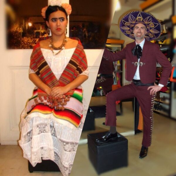 Mariachi y Frida Kahlo