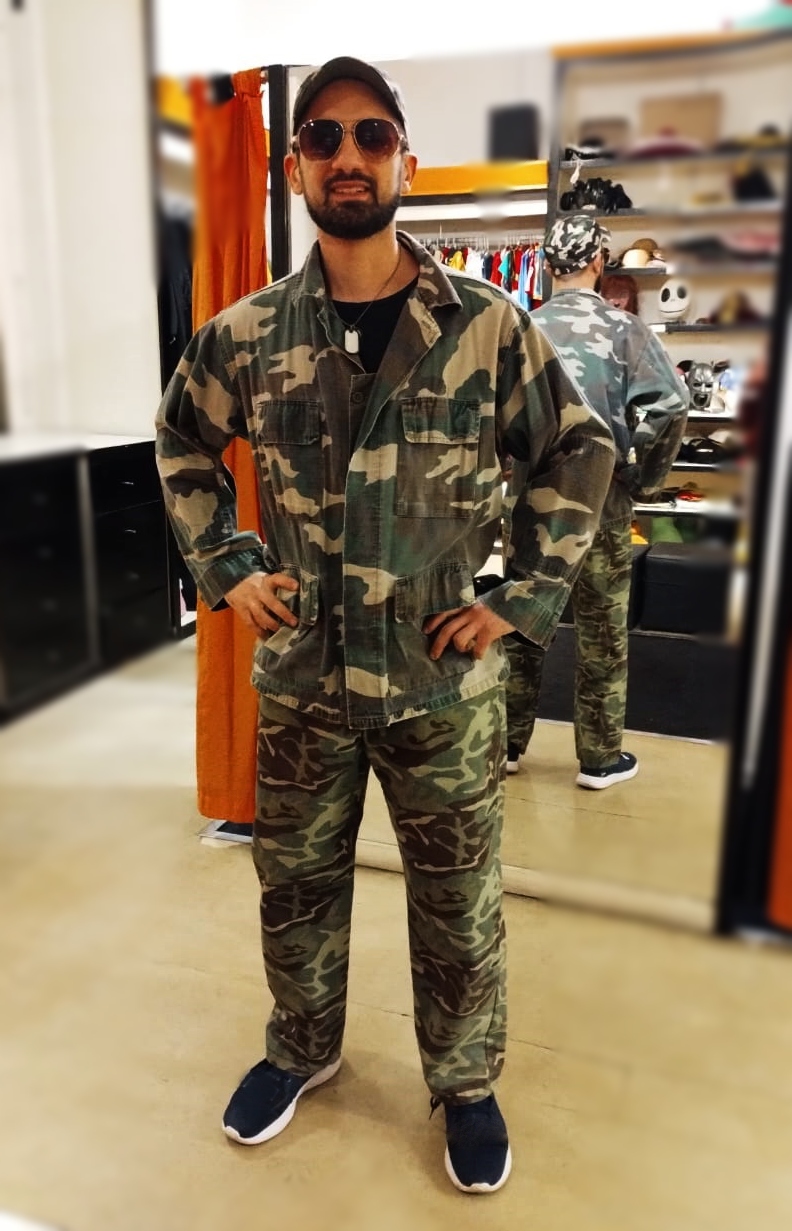 Disfraz militar